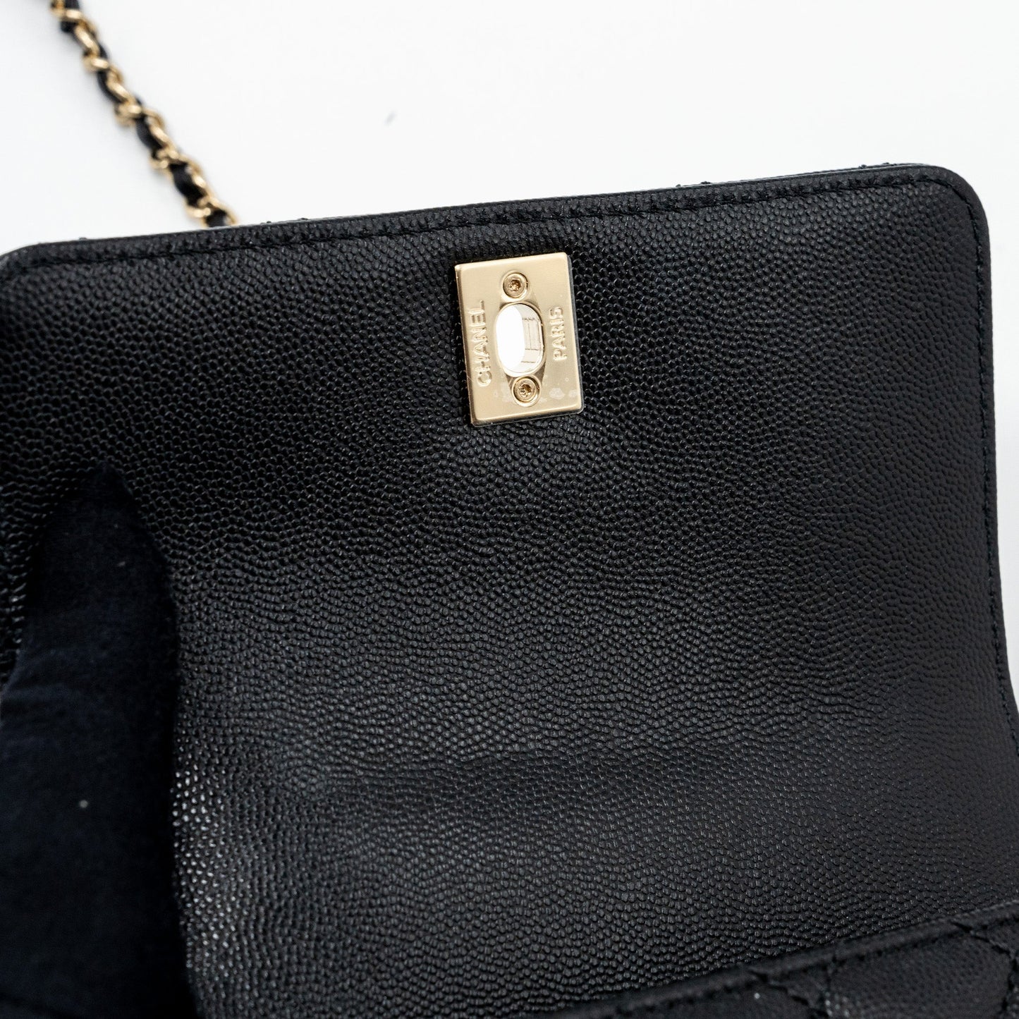 Chanel Coco Handle Extra Mini Caviar Black L(Microchip)