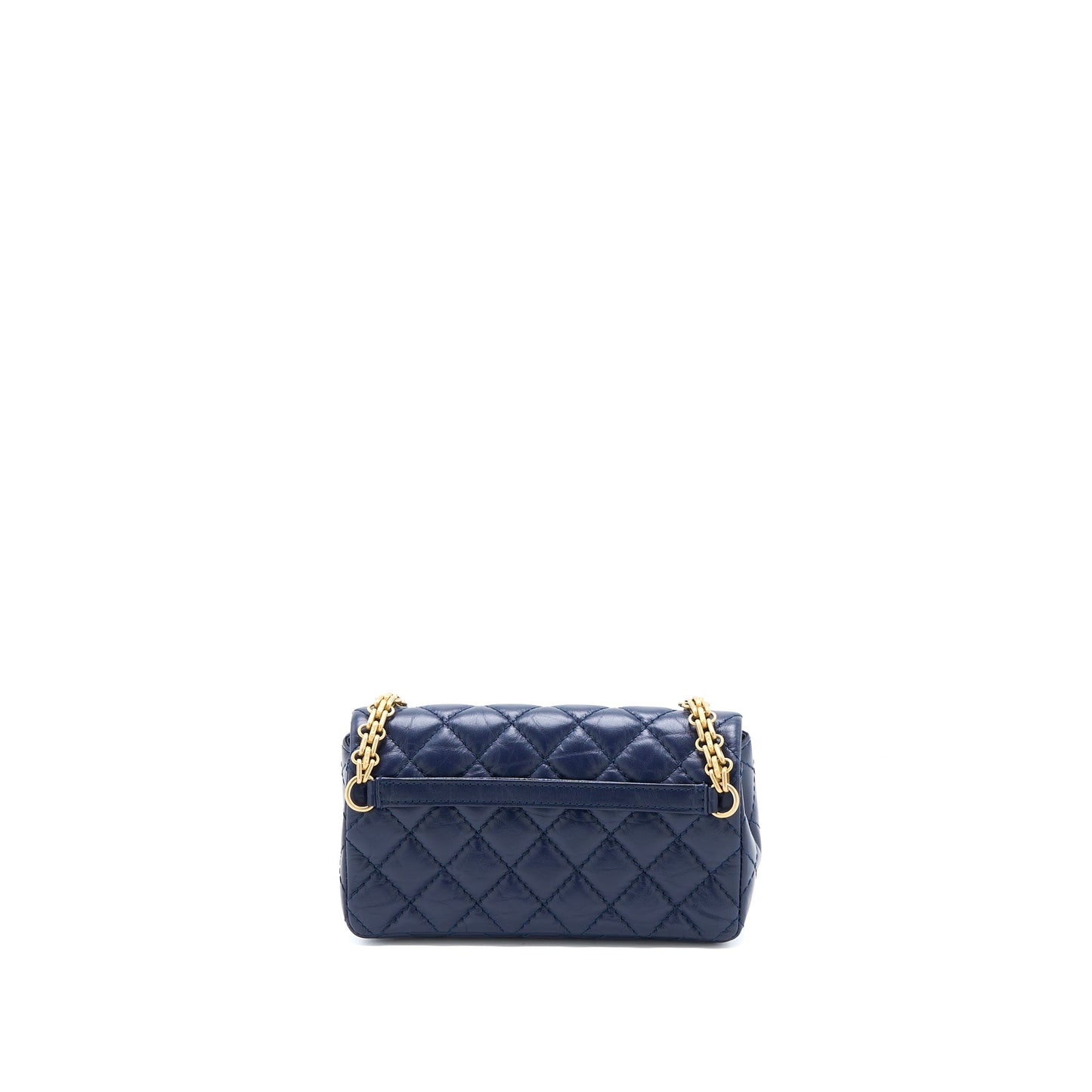 Chanel 2.55 Reissue Mini Waist Belt Bag Aged Calfskin Navy