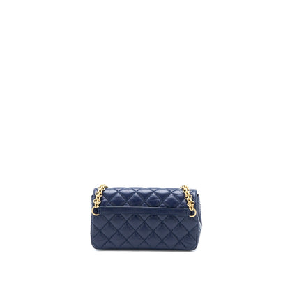 Chanel 2.55 Reissue Mini Waist Belt Bag Aged Calfskin Navy