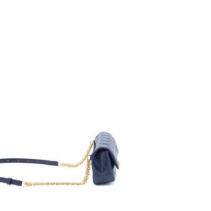 Chanel 2.55 Reissue Mini Waist Belt Bag Aged Calfskin Navy