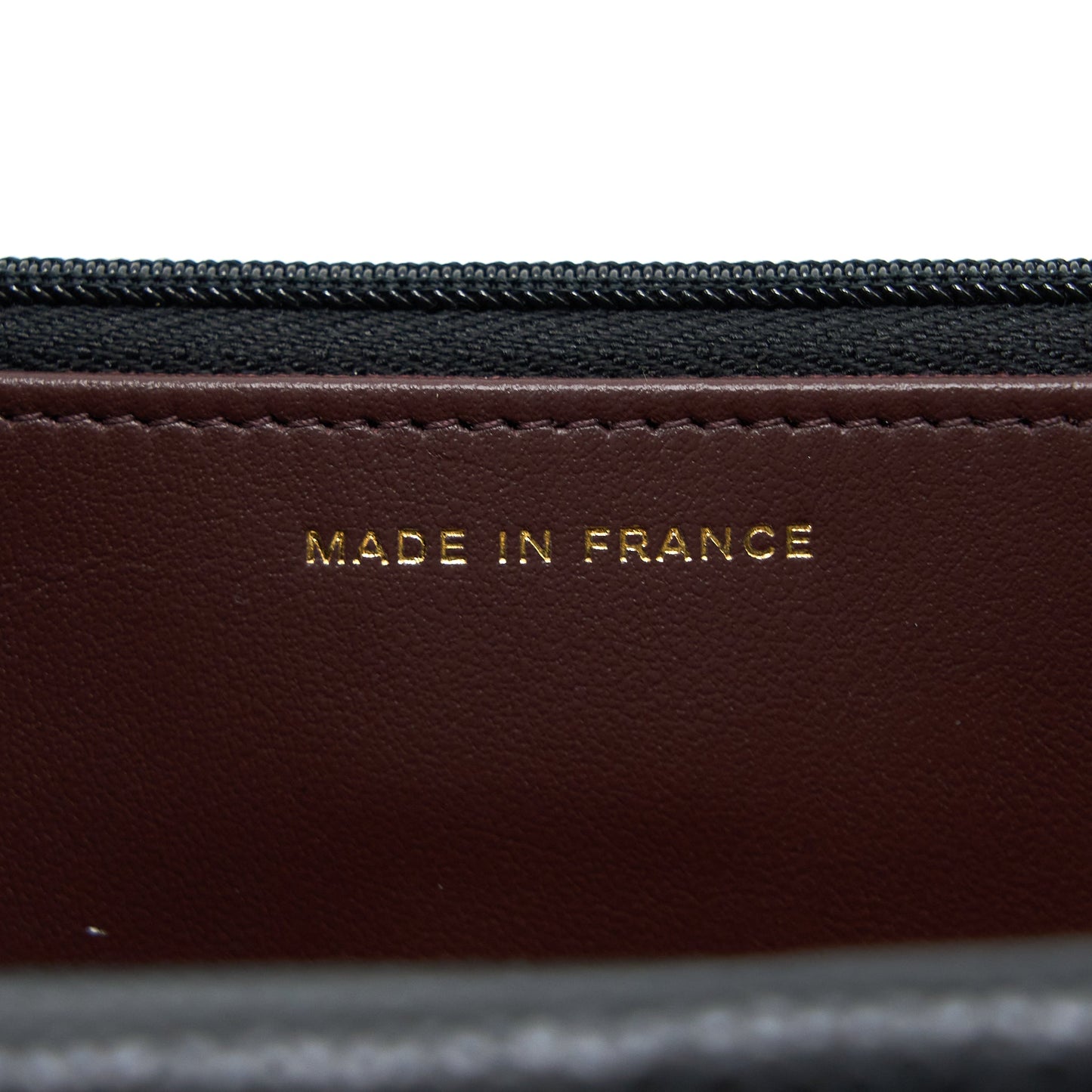 Chanel Classic Wallet On Chain Caviar Black  (Microchip)