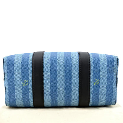 LOUIS VUITTON City Keepall Damier Stripes Shoulder Bag Gradient Blue
