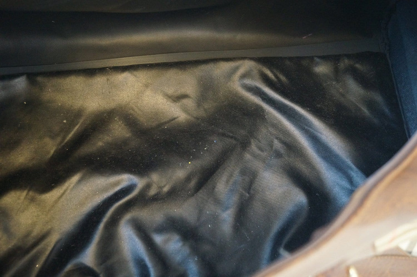 Burberry Travel Bag Nova Check Brown Leather
