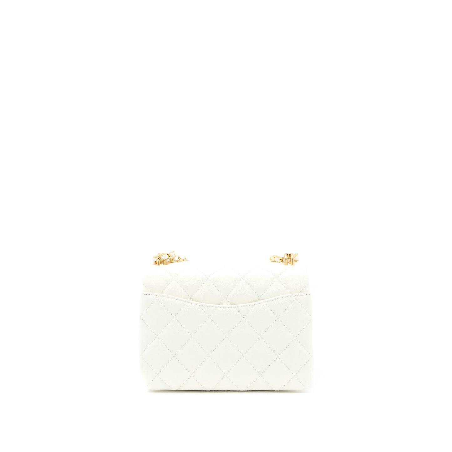 Chanel 22K Coco First Caviar White  (Microchip)