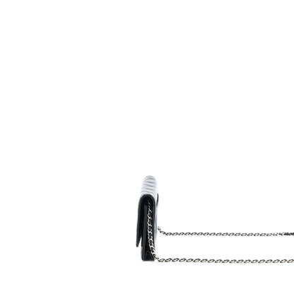 Chanel Classic Wallet on Chain Patent Black