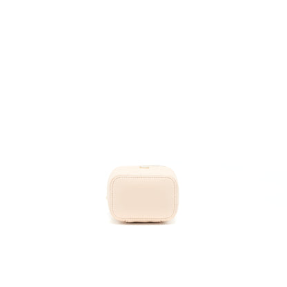 Chanel Mini Vanity Light Beige Caviar