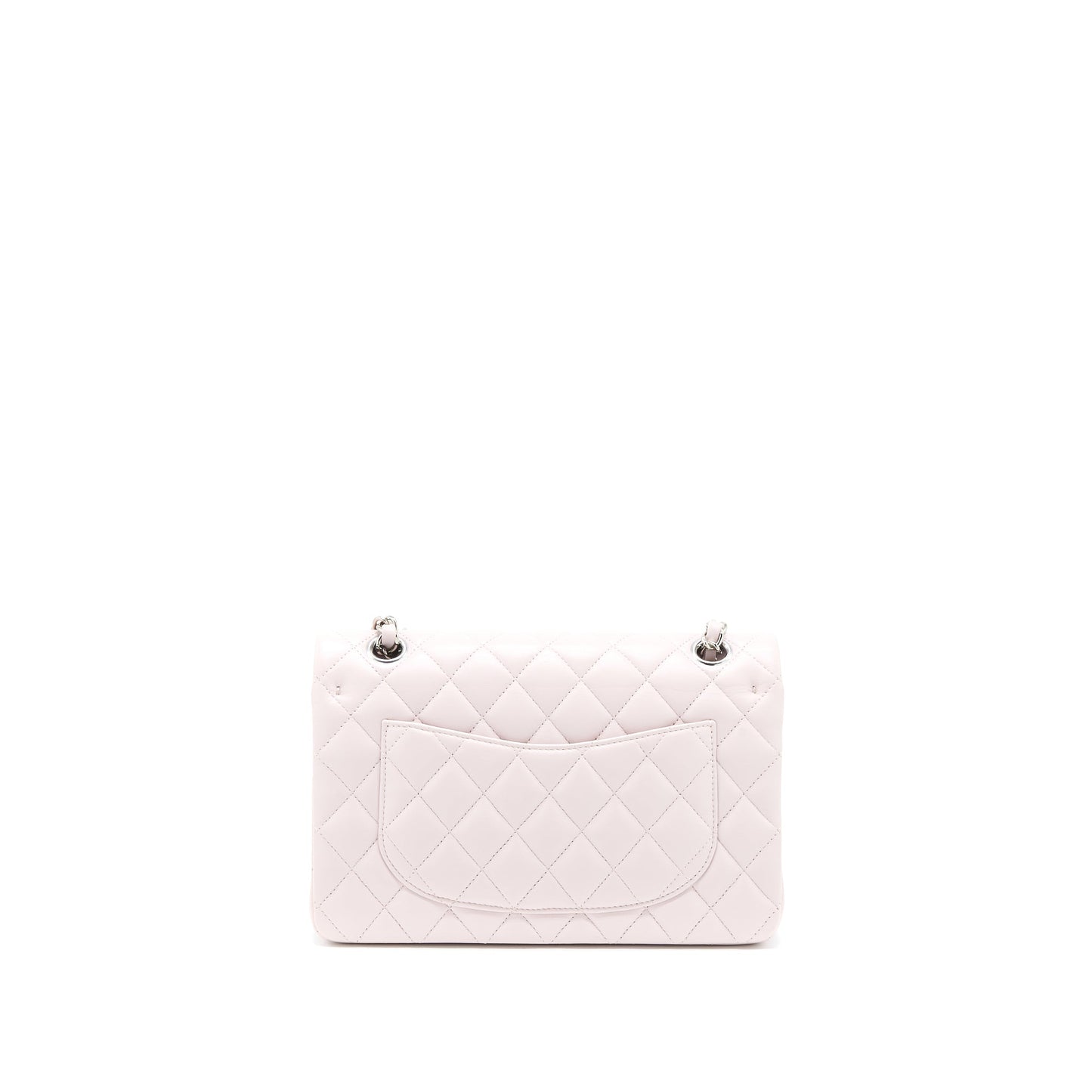 Chanel Small Classic Double Flap Lambskin Light Purple  (Microchip)