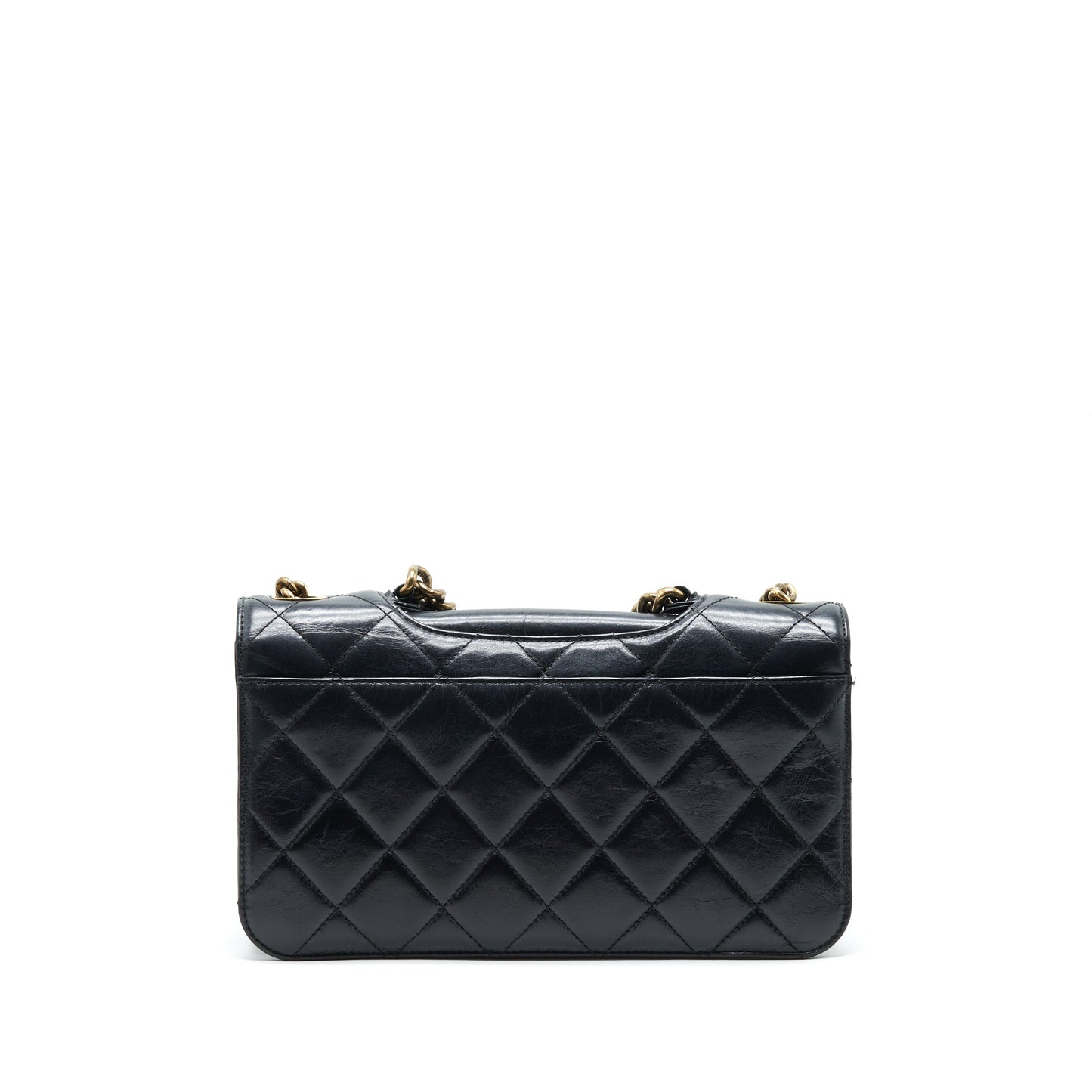 Chanel Perfect Edge Flap Bag With Calfskin Ruthenium