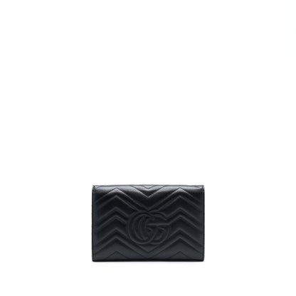 Gucci Marmont Wallet On Chain Black