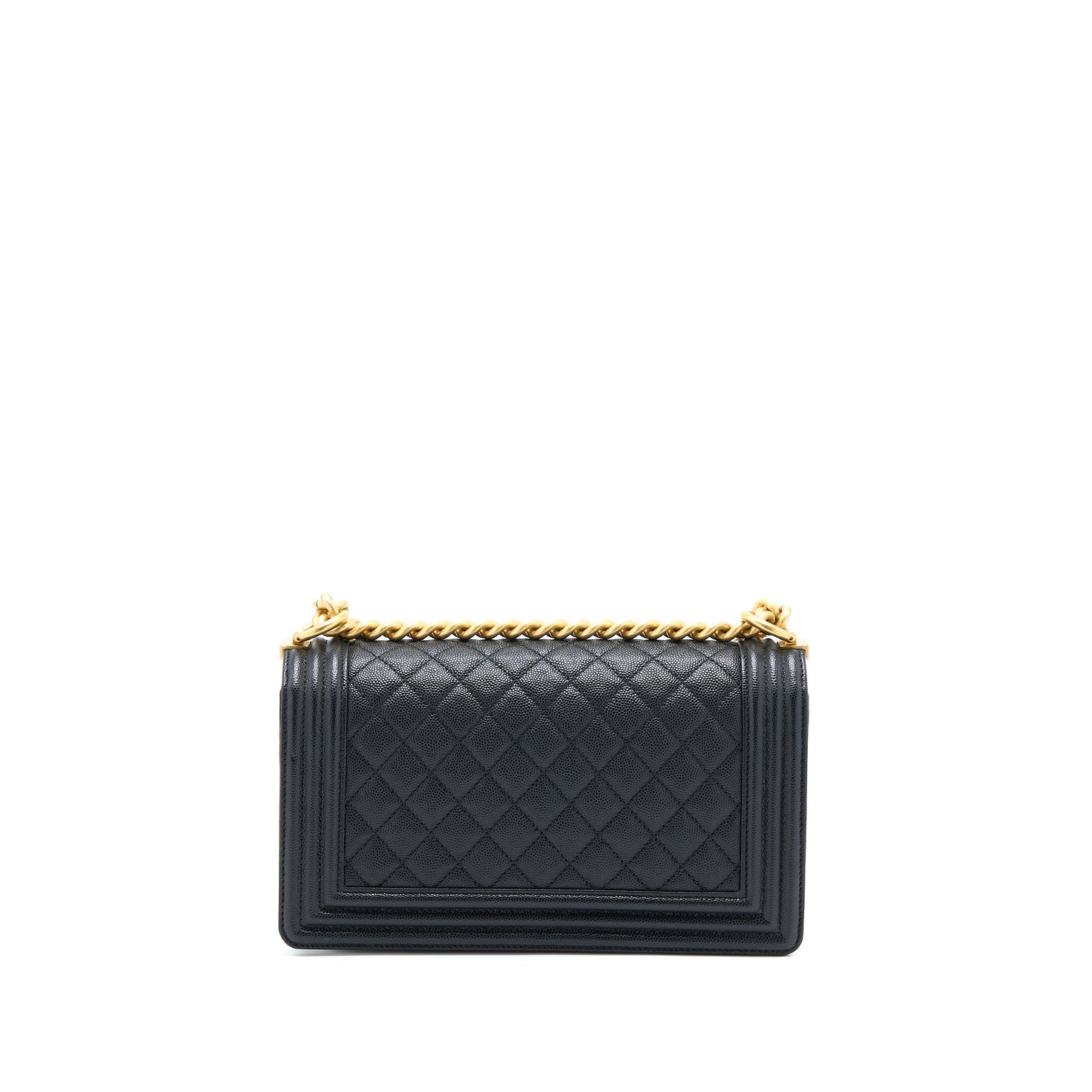 Chanel Medium Boy Bag Caviar Black