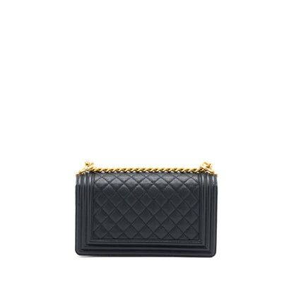 Chanel Medium Boy Bag Caviar Black