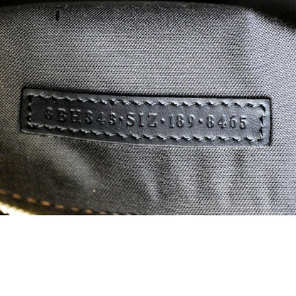 FENDI Runway Shopper Leather Tote Shoulder Bag Grey