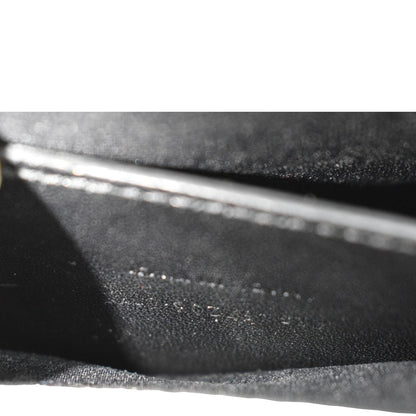 YVES SAINT LAURENT Envelope Chain Medium Mix Matelassé Leather Crossbody Bag Grey