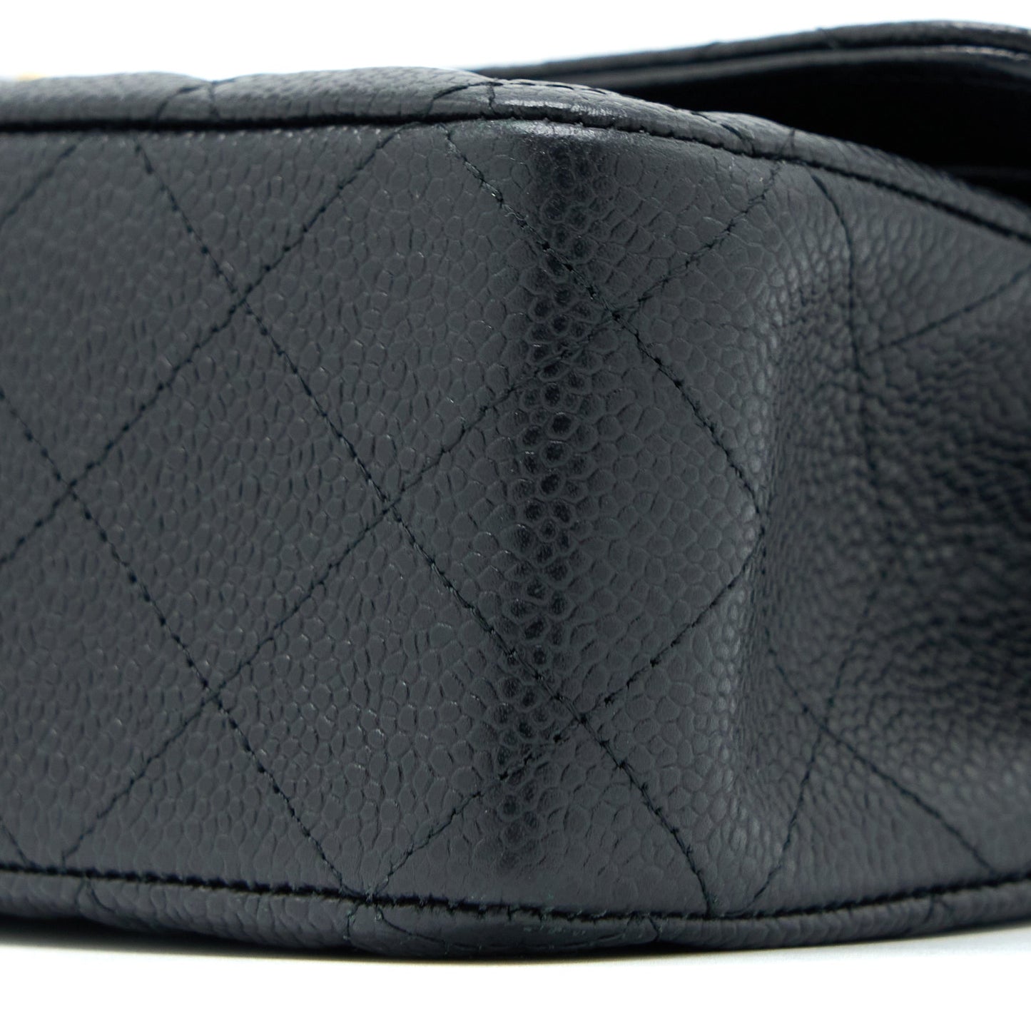 Chanel Medium Classic Double Flap Bag Caviar Black