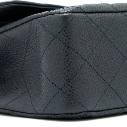 Chanel Medium Classic Double Flap Bag Caviar Black