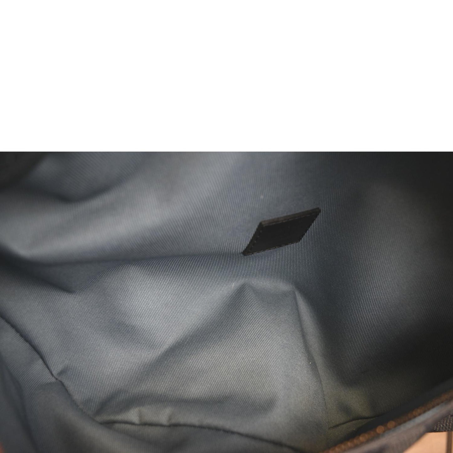 LOUIS VUITTON Discovery Damier Graphite Leather Bumbag Black