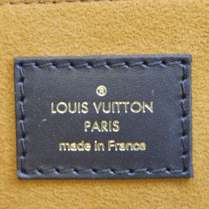LOUIS VUITTON Onthego GM Monogram Empreinte Leather Tote Bag Black