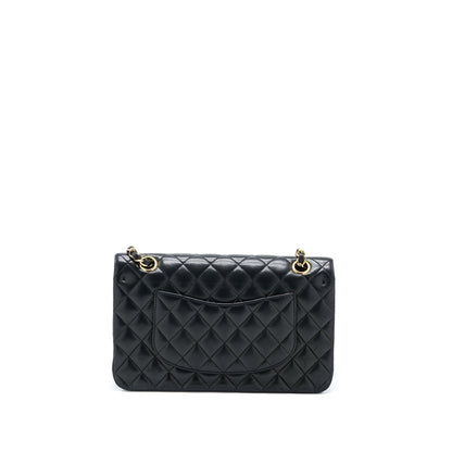 Chanel Medium Classic Double Flap Bag Lambskin Black