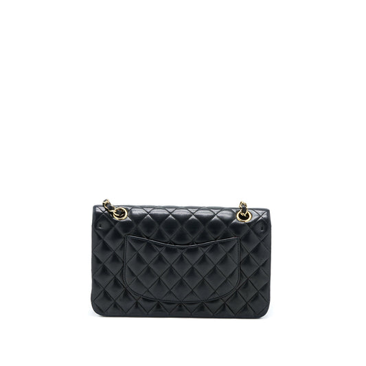 Chanel Medium Classic Double Flap Bag Lambskin Black