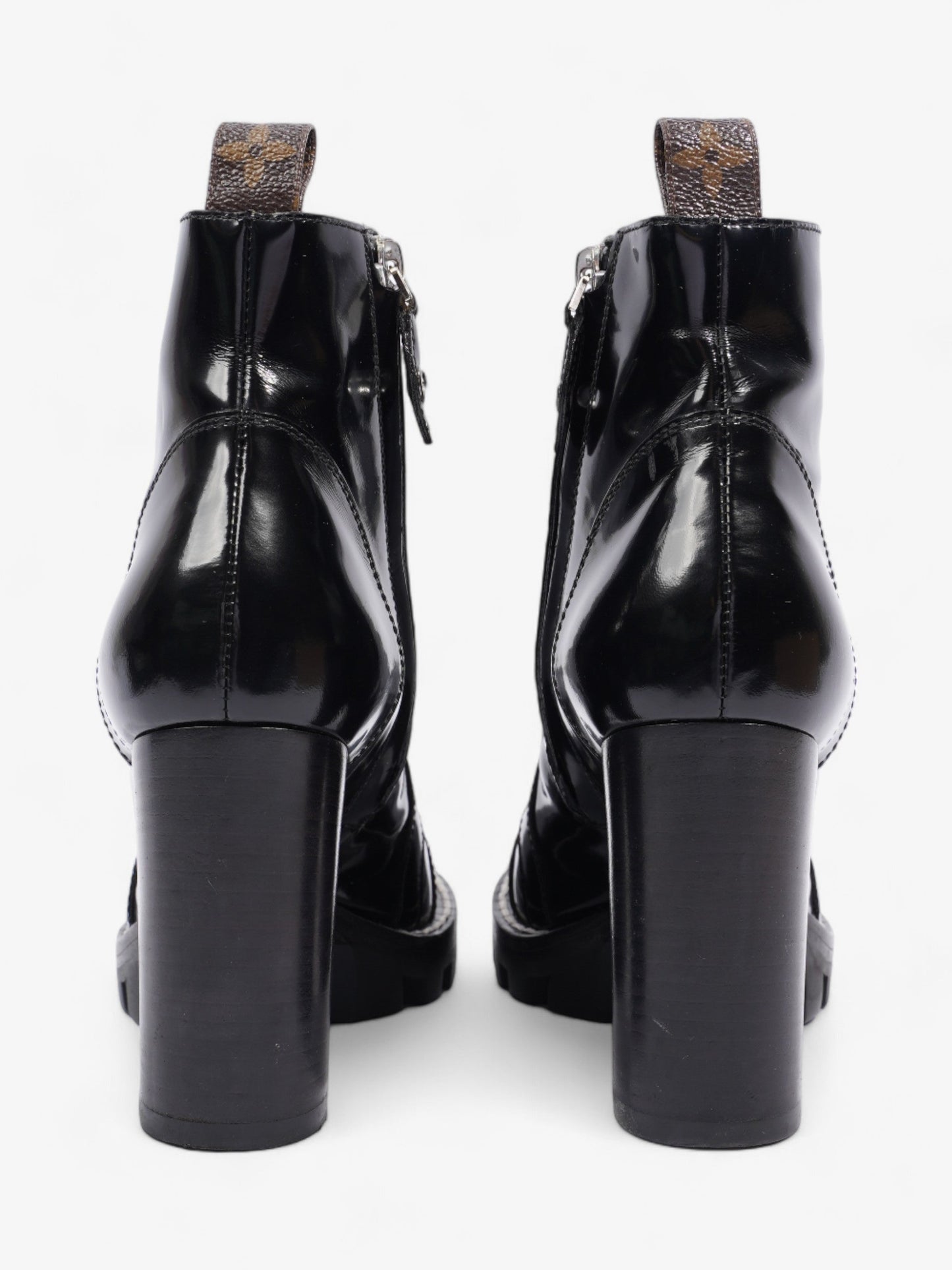 Louis Vuitton Star Trail Ankle Boot Patent Black EU 36 / UK 3