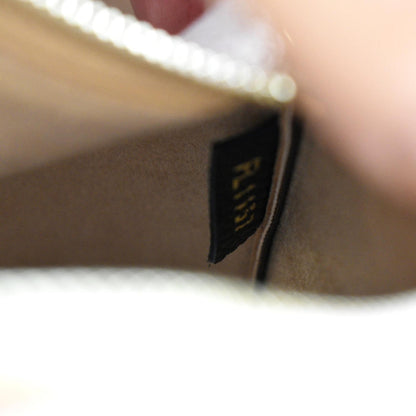 LOUIS VUITTON Flandrin Monogram Canvas Tote Shoulder Bag Brown