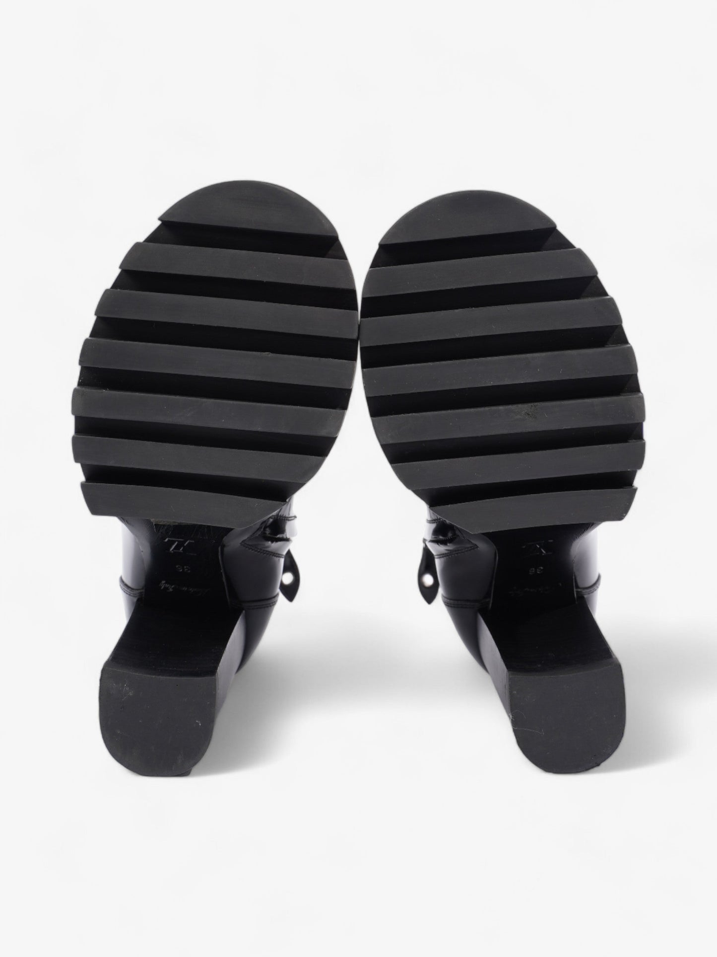Louis Vuitton Star Trail Ankle Boot Patent Black EU 36 / UK 3