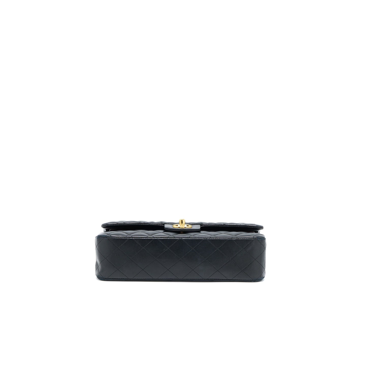 Chanel Medium Classic Double Flap Bag Lambskin Black