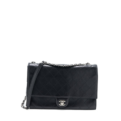 Chanel Quilted Flap Bag Lambskin Black