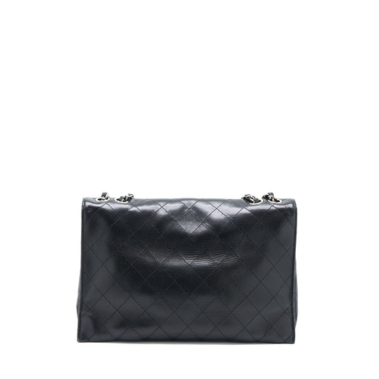 Chanel Quilted Flap Bag Lambskin Black