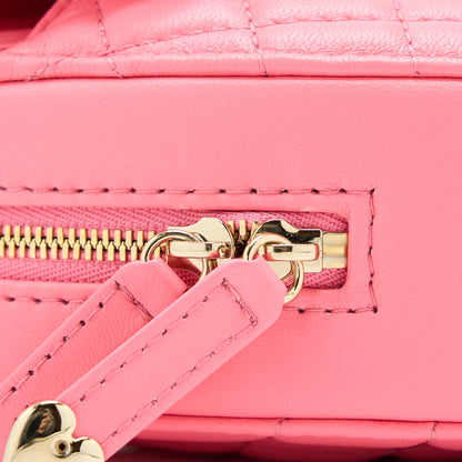 Chanel 22S Heart Bag Lambskin Pink L (Microchip)