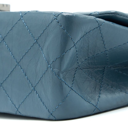 Chanel 2.55 226 Reissue Flap Bag Calfskin Blue Grey