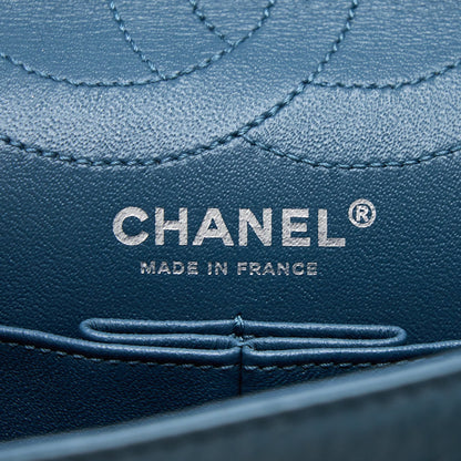 Chanel 2.55 226 Reissue Flap Bag Calfskin Blue Grey