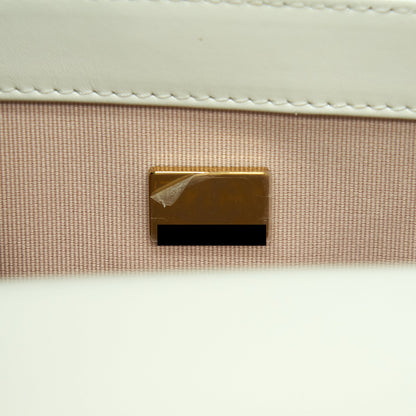 Chanel Mini Boy Handbag Calfskin White