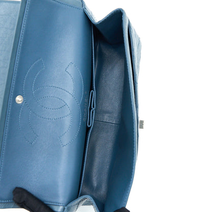 Chanel 2.55 226 Reissue Flap Bag Calfskin Blue Grey