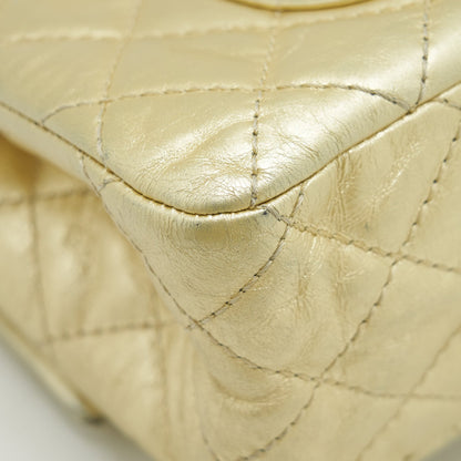 Chanel 2.55 Reissue 226 Double Flap Bag Gold