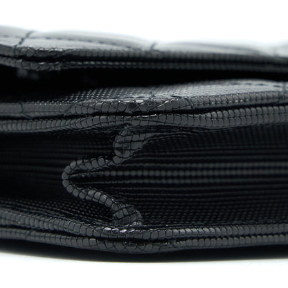 Chanel Limited Wallet On Chain Calfskin Black