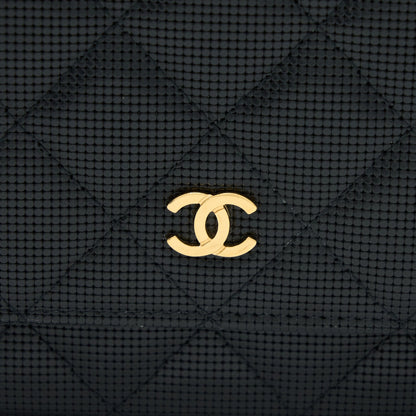 Chanel Limited Wallet On Chain Calfskin Black