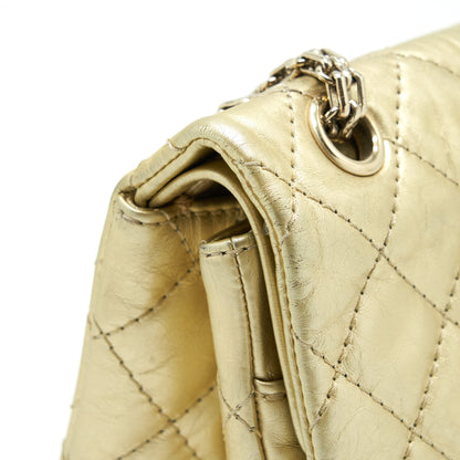 Chanel 2.55 Reissue 226 Double Flap Bag Gold
