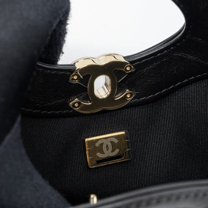 Chanel 23A Mini 31 Bag Calfskin Black L(Microchip)