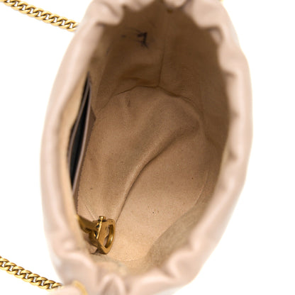 Gucci GG Marmont Mini Bucket Dark Beige