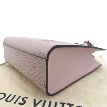 LOUIS VUITTON Sac Plat BB Epi Leather Crossbody Bag Rose Ballerine