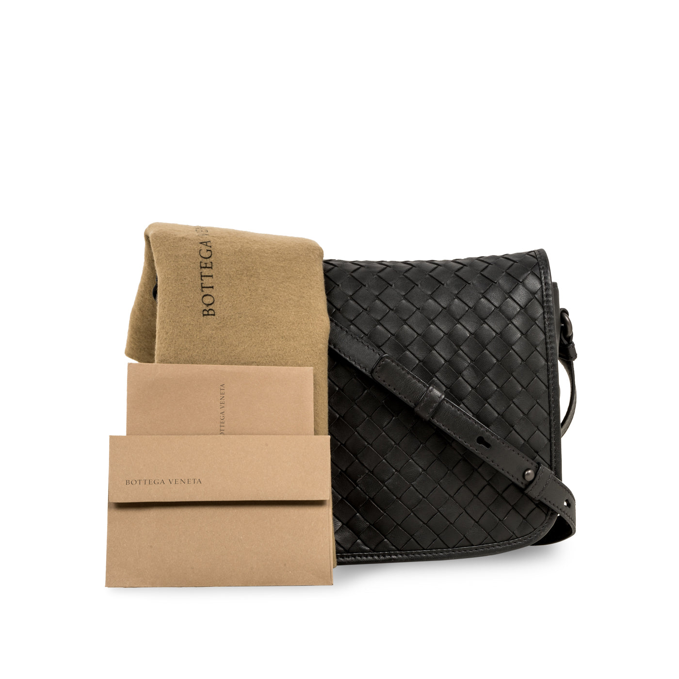 Bottega Veneta Intrecciato Nappa Messenger Bag