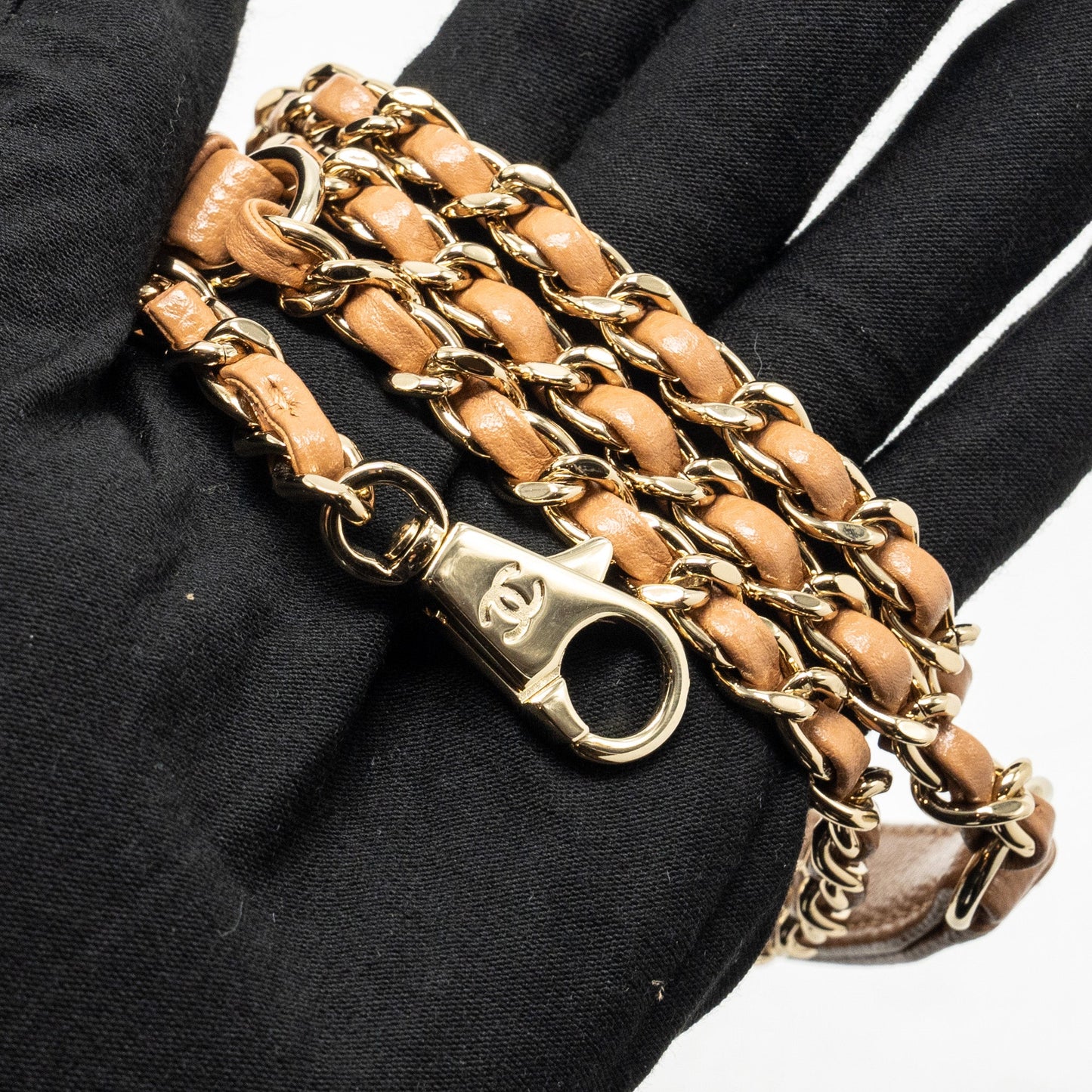 Chanel 21P Small Coco Handle Caviar Caramel L