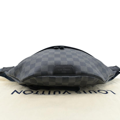 LOUIS VUITTON Discovery Damier Graphite Leather Bumbag Black