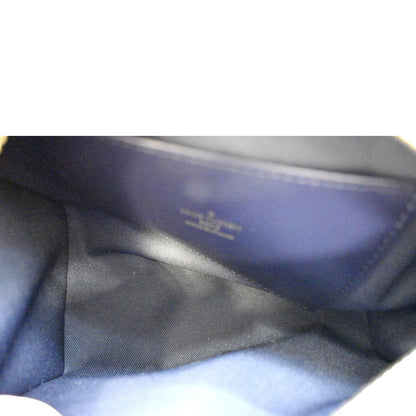 LOUIS VUITTON Speedy 20 Bandouliere Monogram Jacquard Canvas Satchel Bag Blue