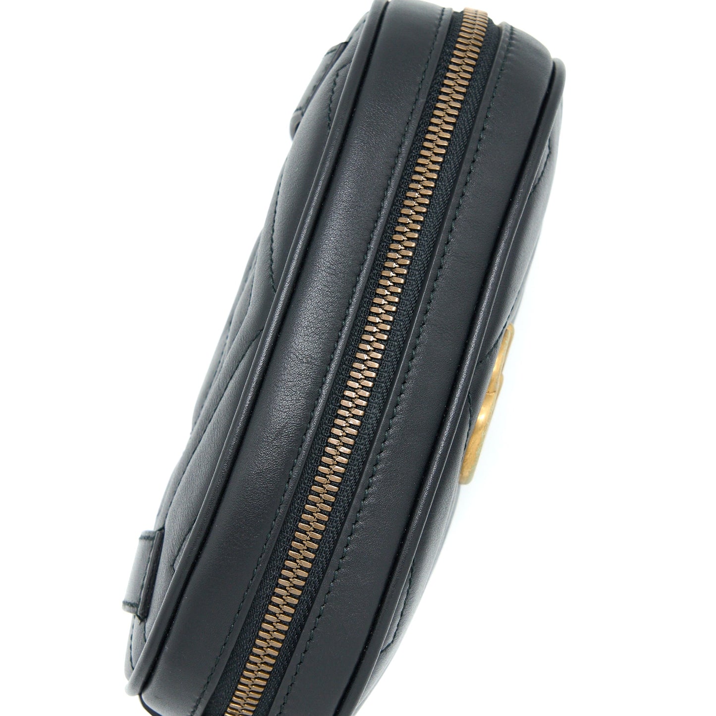 Gucci Marmont Round Belt Bag Black