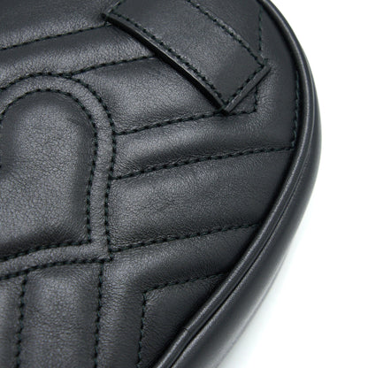 Gucci Marmont Round Belt Bag Black