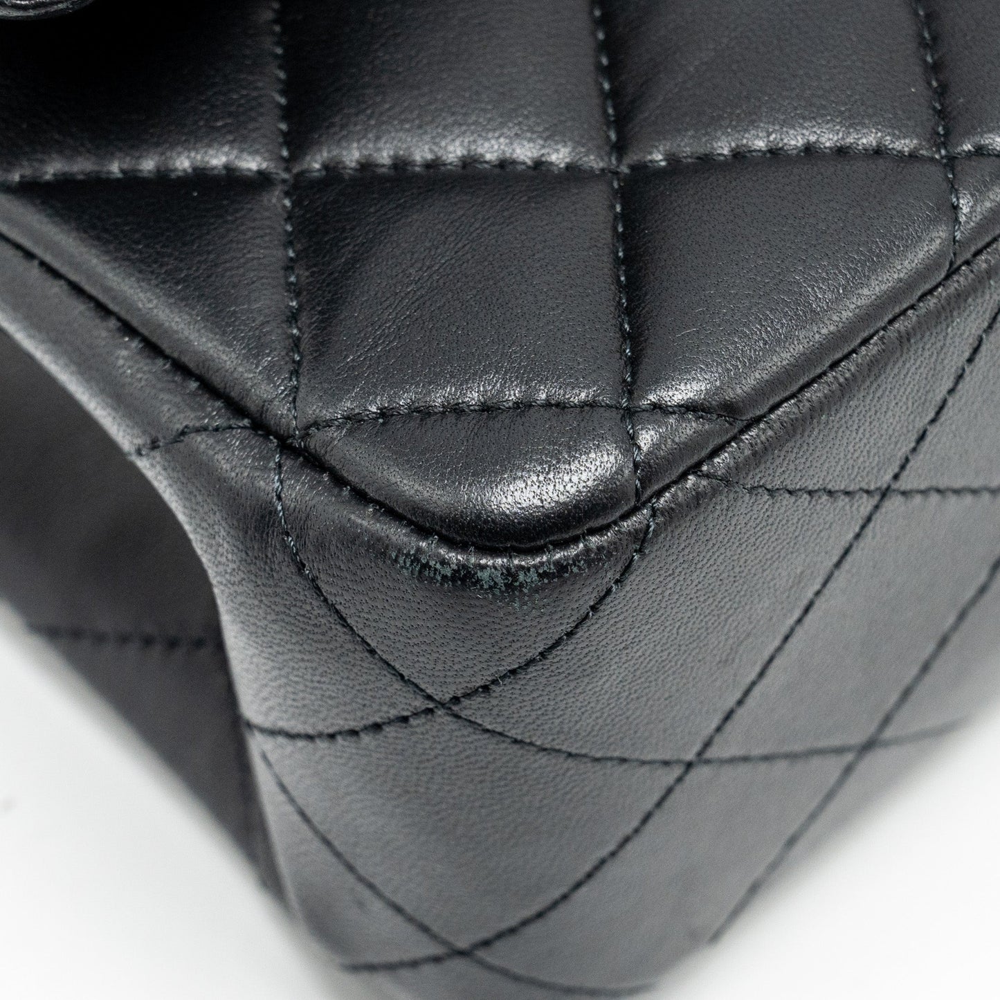 Chanel Medium Classic Double Flap Bag Lambskin Black
