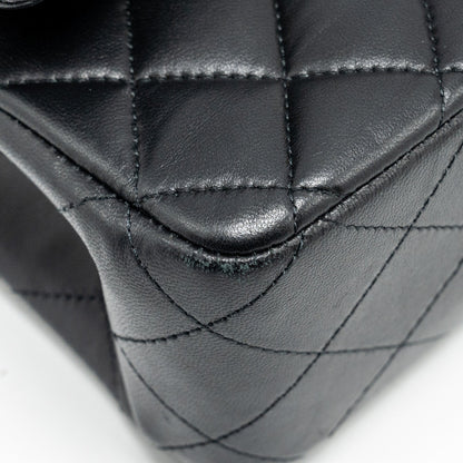 Chanel Medium Classic Double Flap Bag Lambskin Black