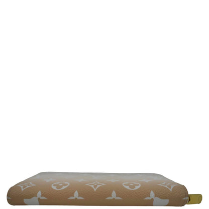 LOUIS VUITTON By The Pool Zippy Mnogram Coated Canvas Wallet Brume